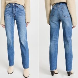 rag & bone Alex High-Rise Straight Jeans  Alex High-Rise Straight Jeans